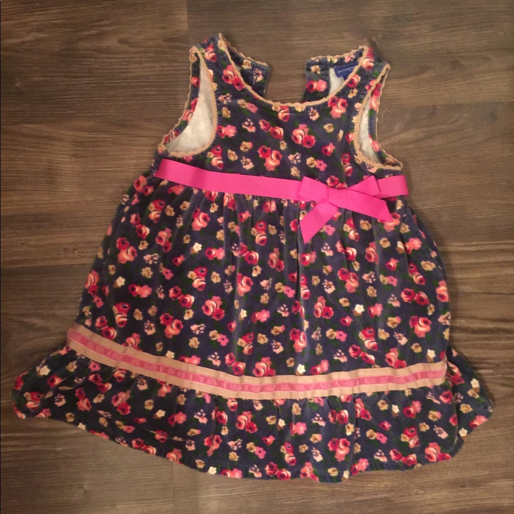 ✨Cute Kids Floral corduroy Cover Dress✨